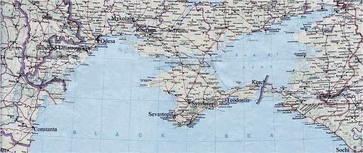 Image -- Map of Black Sea